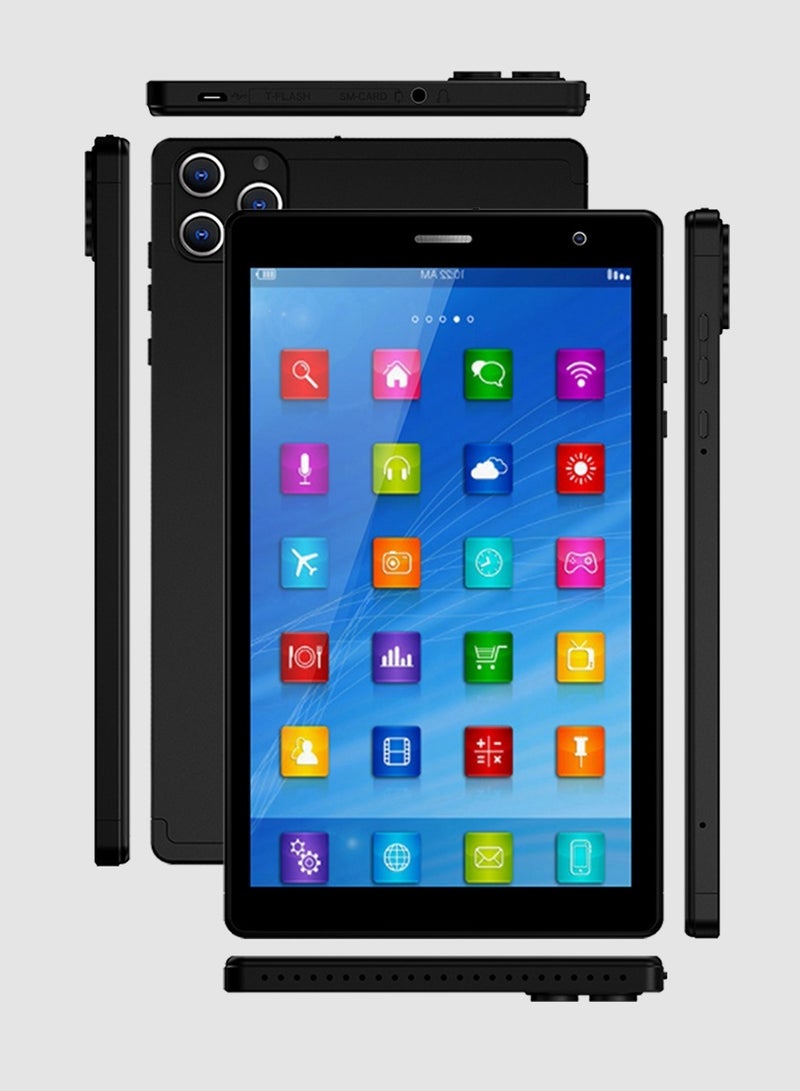 سي آيديا جهاز لوحي ذكي CM513 Pro يعمل بنظام Android مع شاشة مقاس 7 بوصات باللون الأسود وذاكرة الوصول العشوائي (RAM) سعة 8 جيجابايت وذاكرة تخزين داخلية 512 جيجابايت وشبكة Wi-Fi 5G LTE - إصدار عالمي - Image 4
