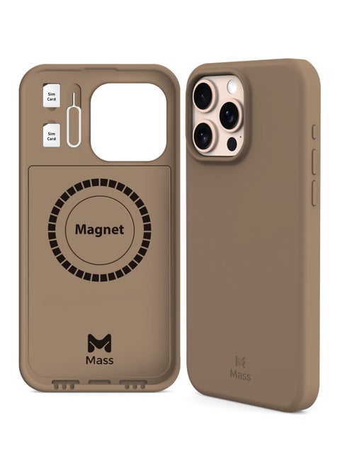Mas iPhone 16 Pro Max Infinite MagSafe 6 in 1 Desert Titanium Cover