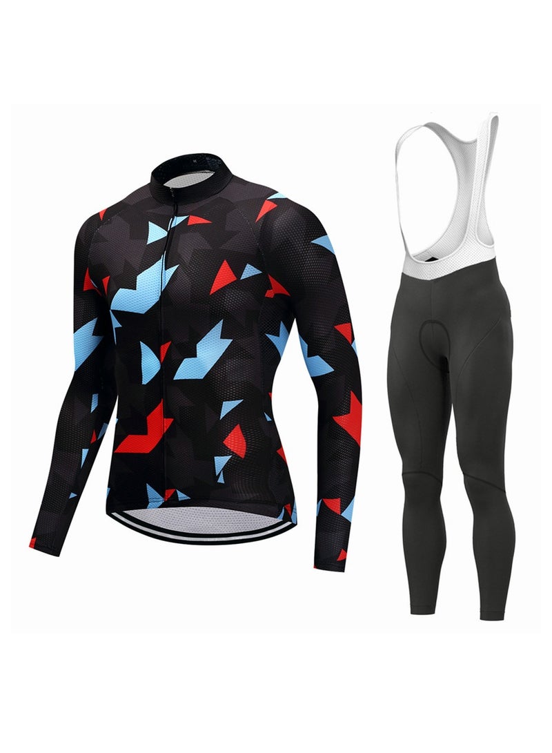 KUYING Outdoor Mountain Bike Road Bike Riding Suit Set 