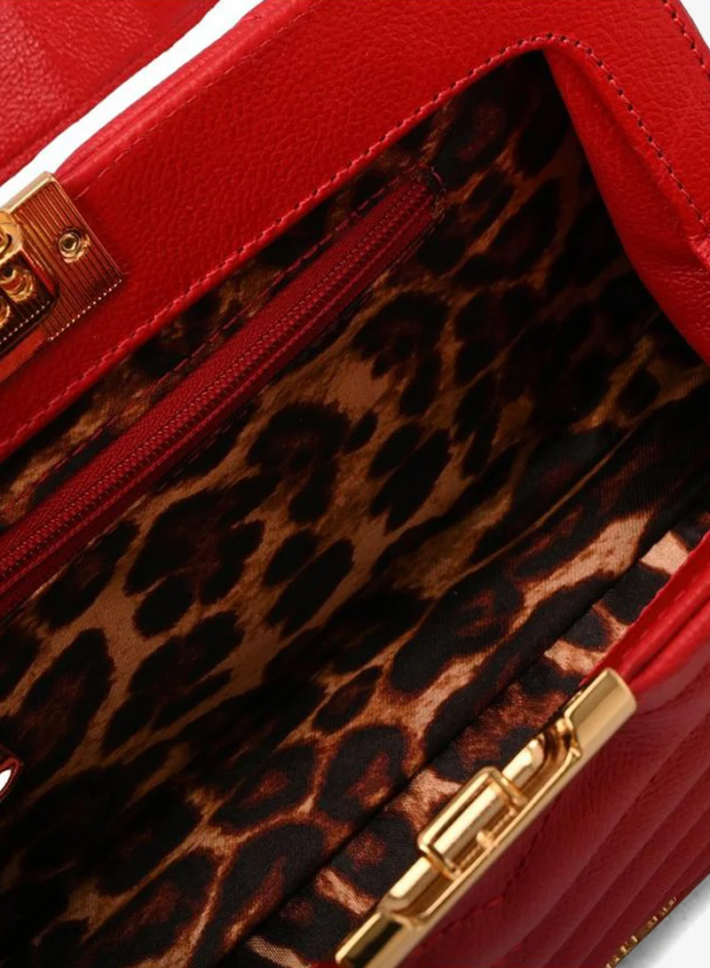 Carmen Steffens  Red Ruby Quilted Shoulder Bag for Women | Best Price UAE
