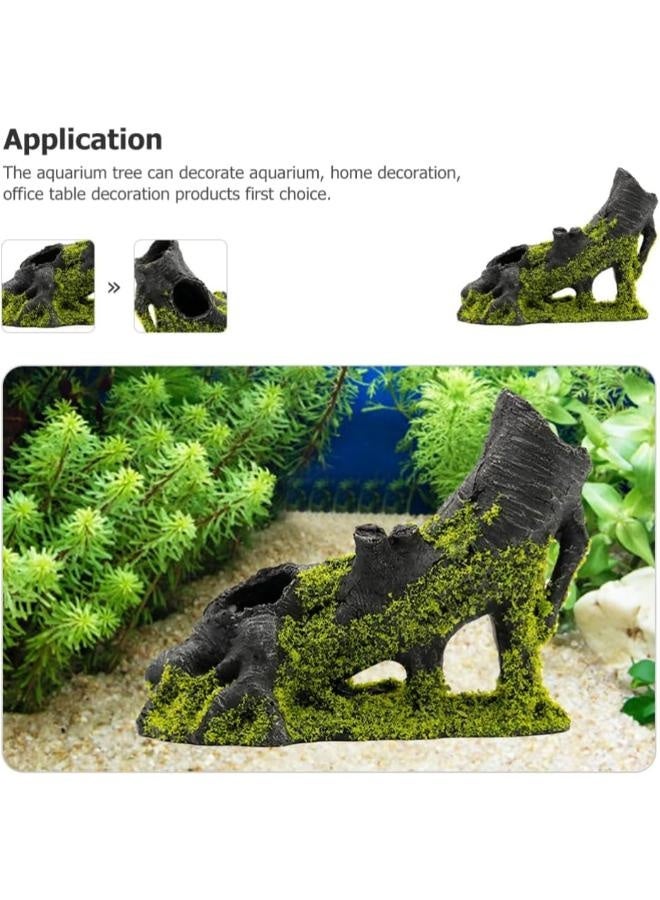 Aquarium Rock Tree Trunk Hiding Decoration - Image 5