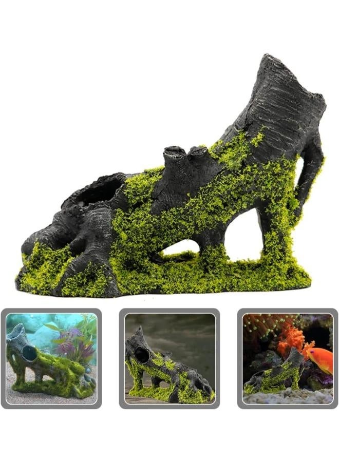 Aquarium Rock Tree Trunk Hiding Decoration - Image 2