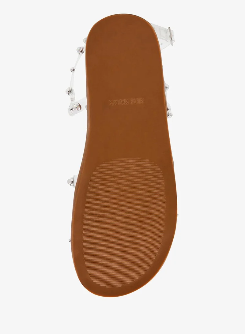 STEVE MADDEN  Steve madden stormie women's clear flat sandals for Women | Best Price UAE