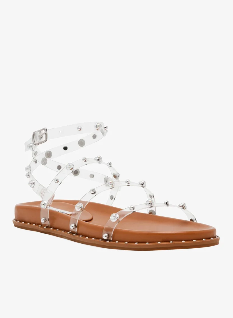 STEVE MADDEN  Steve madden stormie women's clear flat sandals for Women | Best Price UAE