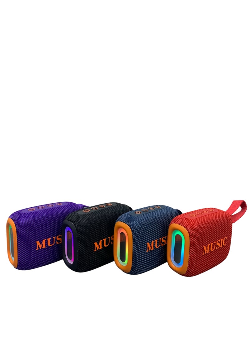 NEW Mini LS-J05 IPX4 Waterproof Wireless Speaker Portable Active USB TF BT Stereo Bass Sound Mini Speaker With FM Radio - Image 2