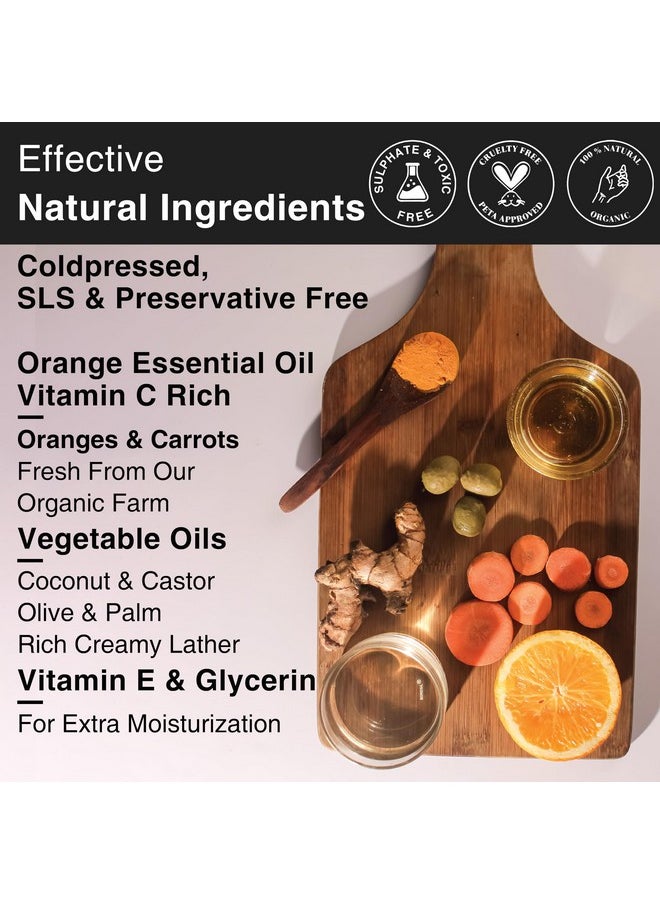 Soulflower - Orange Carrot Soap Pack Of 2 (150G Each) - Image 1