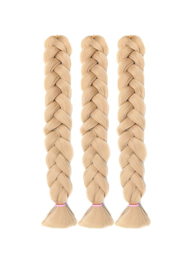 إستيل وصلة شعر (3 قطع، لون #24) ضفائر افريقية - Image 1