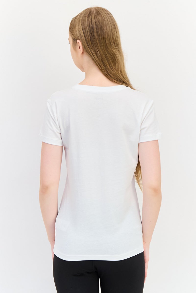 PUMA Women Sportswear Fit Short Sleeves Outdoor T-Shirt, White - Image 2