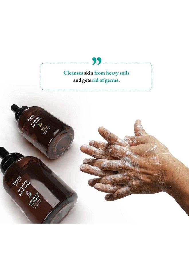 Bayes Foaming Hand Soap Plantderived Aromatic And Nourishing Hand Wash Infused With Natural Essential Oils Usda Certified Biobased 12 Ounce Rosemary Mint 3 Pack - Image 5