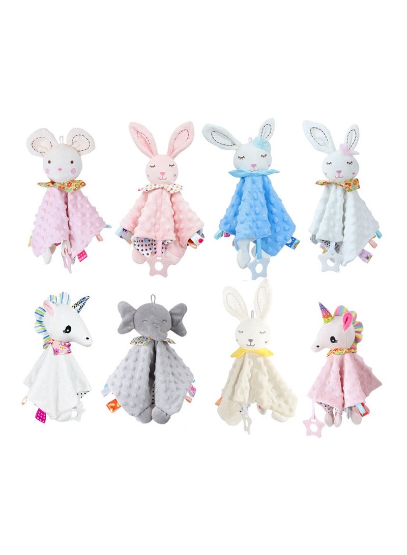 general Baby animal towel, cute cartoon lathe, hanging baby handkerchief, towel, saliva towel, tonic - Image 1