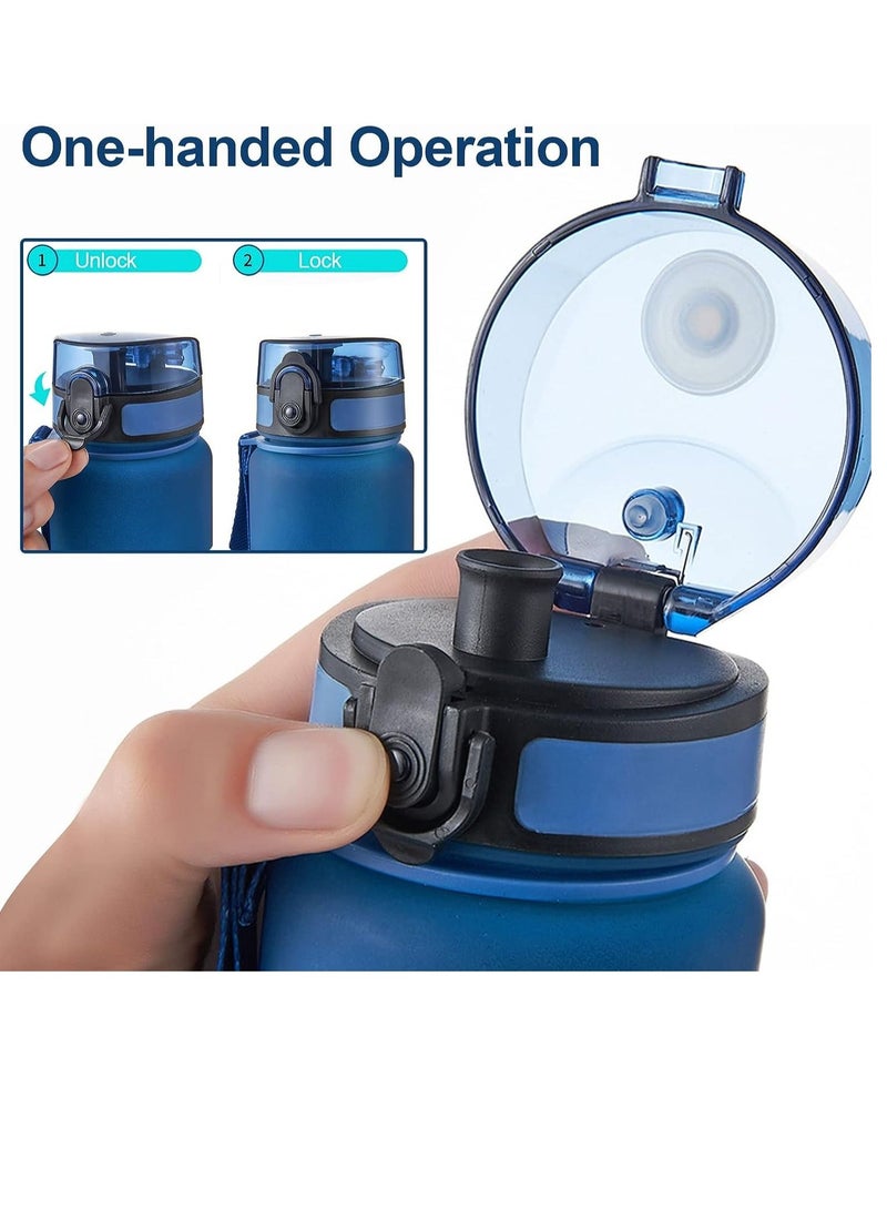 ليس إز مور زجاجة مياه رياضية تحفيزية 1000 مللي مع علامة الوقت زجاجة شرب مانعة للتسرب للياقة البدنية والصالة الرياضية في الهواء الطلق وركوب الدراجات والجري والتنزه والتخييم والسفر - Image 5