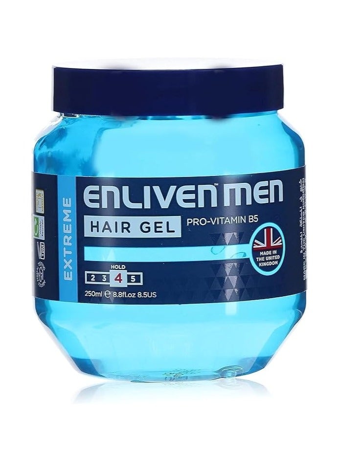 إنليفين إنليفن للرجال جل الشعر  إكستريم مع برو - فيتامين ب5 - 250 مل - Image 2