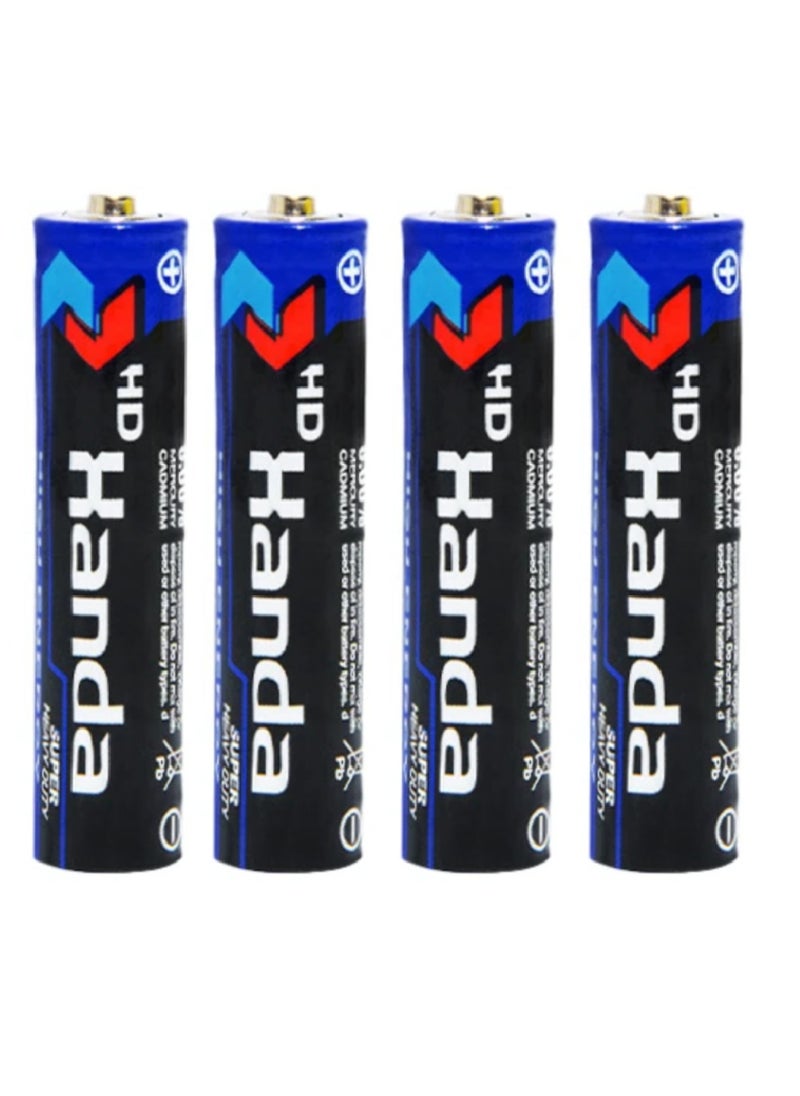 HANDA - 4-Pack AAA Battery Alkaline High-Performance Batteries 1.5 Volt - Image 1
