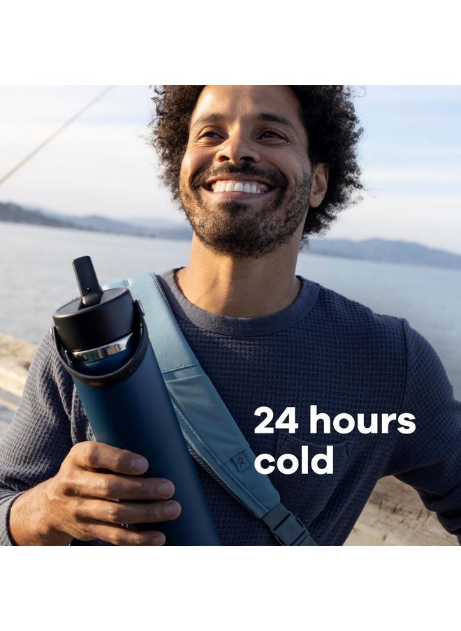 Hydro Flask Flask Wide Flex Straw Cap Fir 32 Oz  - Image 2
