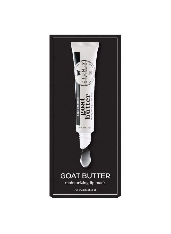 Dionis Goat Butter Overnight Leave On Lip Mask Raspberry Goat Milk Jojoba & Moringa Oils Moisturize & Repair Cracked Chapped & Dry Lips Chocolate Shortbread Scented Formula Stays On All Night  - Image 3