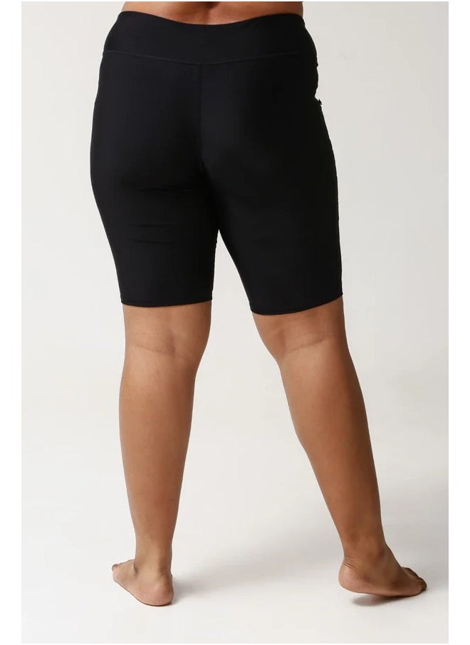 Vicino Women's Wide Swim Shorts Above the Knee from Vicino – High Waist & Sun Protection – Lycra – Multiple Sizes & Colors  - Image 3
