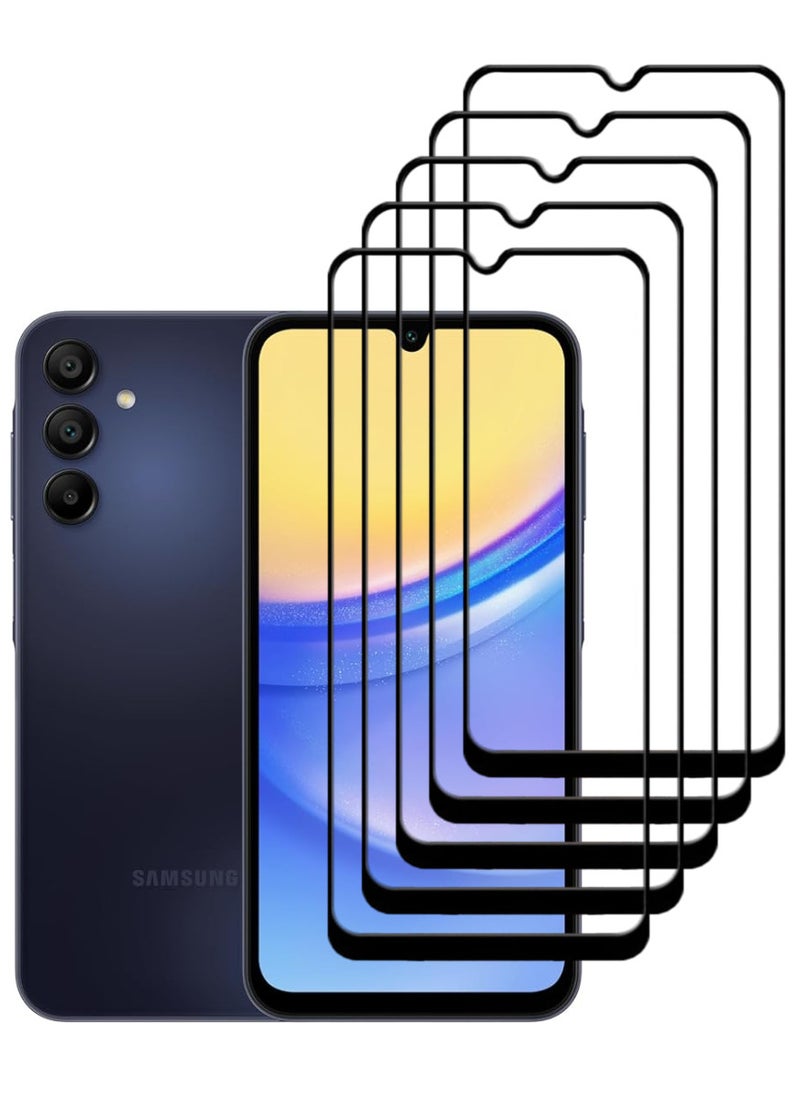 ACLIX 5 Pieces Antistatic ESD Dustproof Premium Quality High Definition Tempered Glass Screen Protector Designed For Samsung Galaxy A16 5G - Image 1