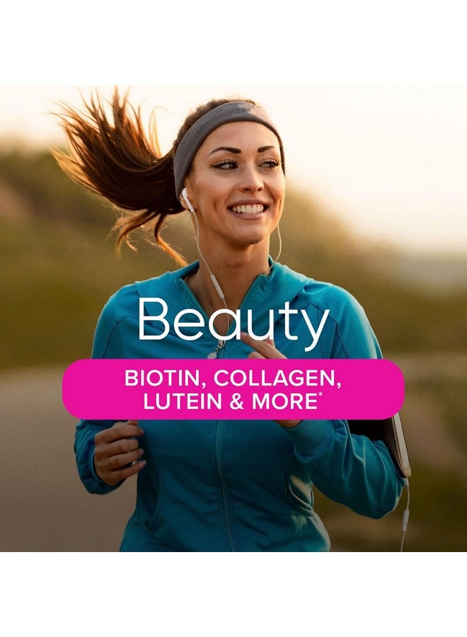 GNC Women’s Live Well Vitapak Program, Convenient Complete Nutrition, 5 Products in 1 Pack, Cranberry, Collagen, Clinically Proven Ingredients, Biotin, Beauty, Immune, Metabolism, Fish Oil, 30 svgs - Image 3