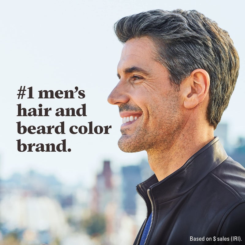Just For Men Touch of Gray, Mens Hair Color Kit with Comb Applicator for Easy Application, Great for a Salt and Pepper Look - Black, T-55, Pack of 3 - Image 5
