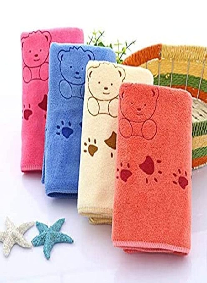 TEDDYIFY 100% Soft Cotton Baby Bath Towel for Infants/New Born/Babies (0-12 Months) (Colours & Prints Vary) (3)