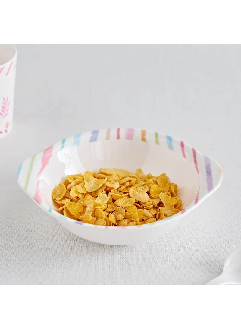 هوم بوكس Ivy Meadows Trinity Melamine Flutter Soup Bowl 340 ml