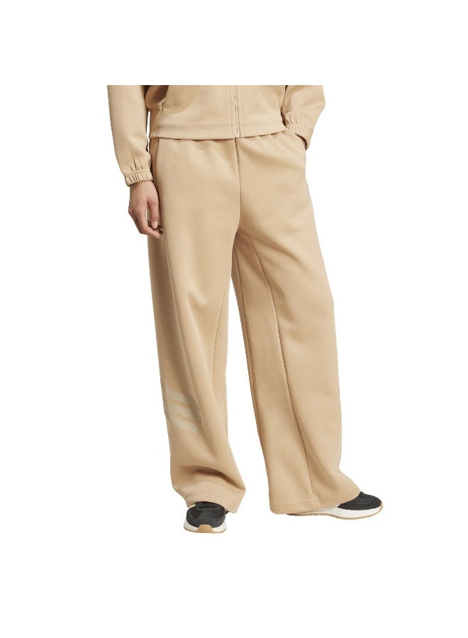 Adidas W Fi 3S Oh Pt Brown Training Pants For Women XS - Image 4