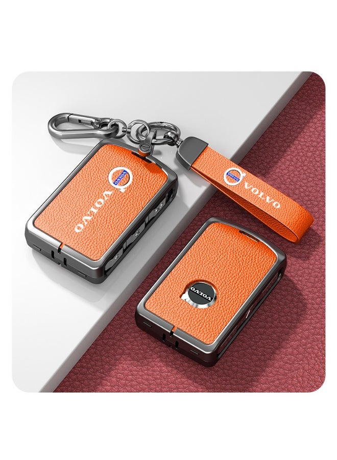 Volvo High end car key protection case suitable for Volvo's new xc60/xc40/s60/s90/xc90/v60/v90 car key shell case - Image 1