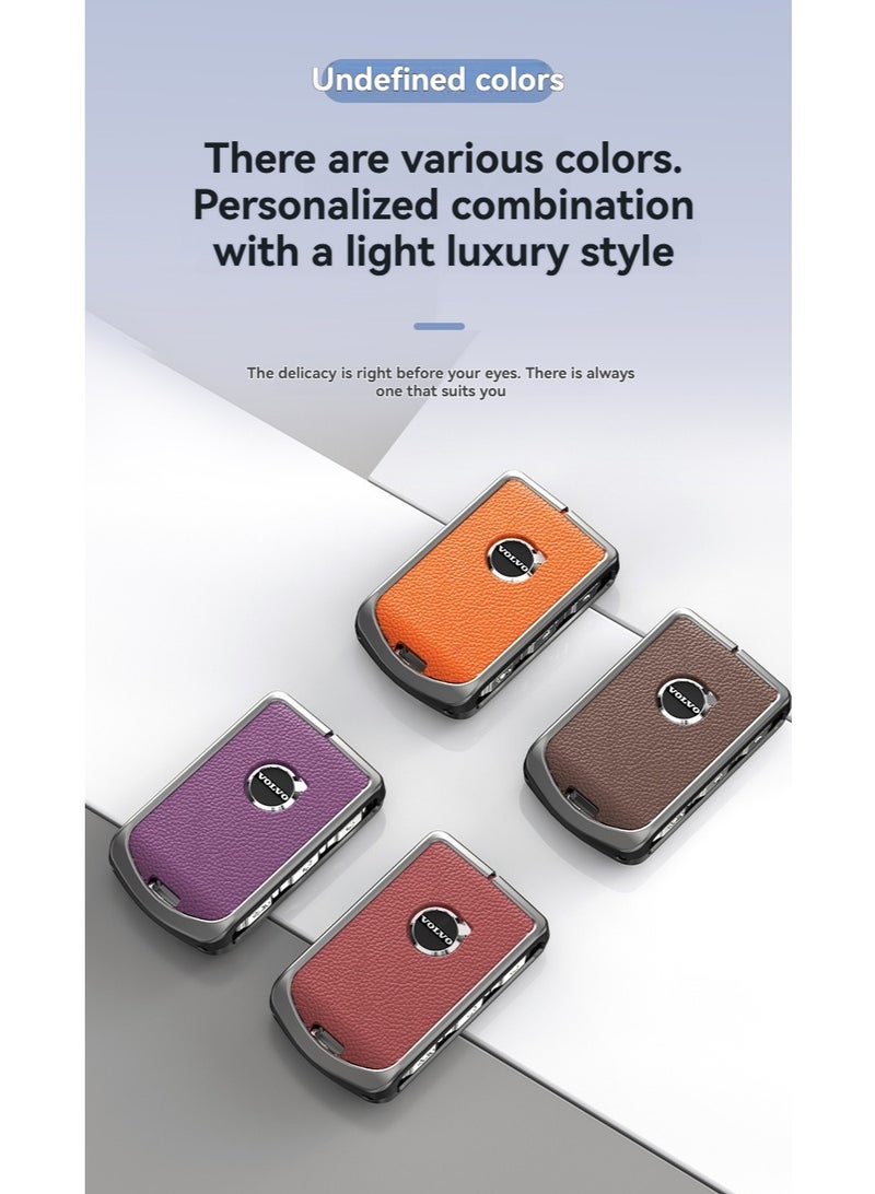 Volvo High end car key protection case suitable for Volvo's new xc60/xc40/s60/s90/xc90/v60/v90 car key shell case - Image 4
