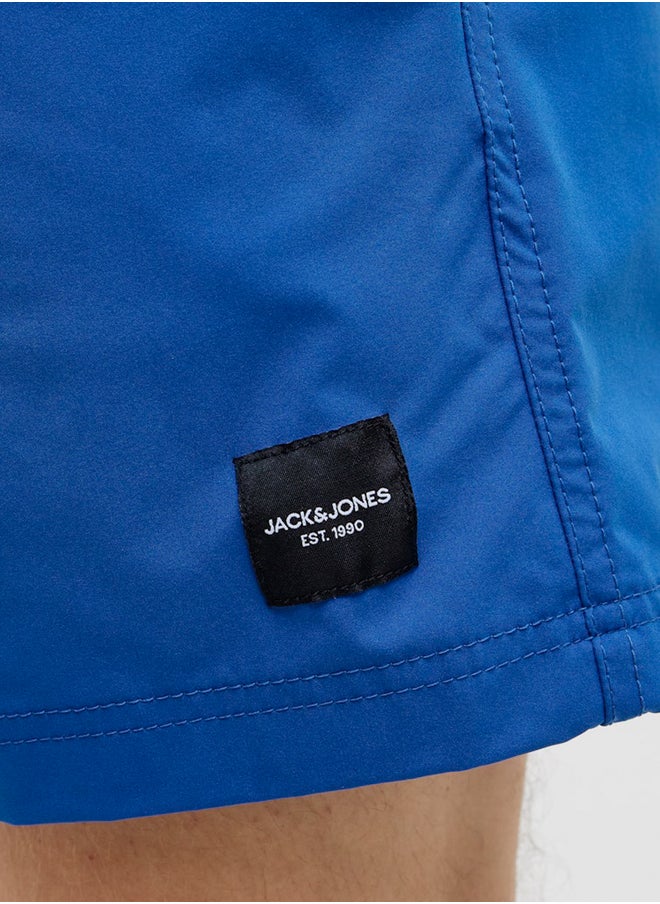 JACK & JONES Mid Rise Regular Fit Swim Shorts  - Image 5