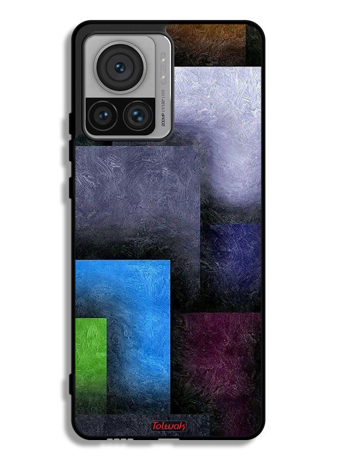 Tolwak Motorola Edge 30 Ultra Protective Case Cover Pattern - Image 1