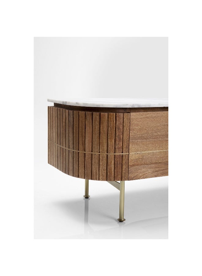 كاري طاولة تلفاز غريس خشبية  - Image 1