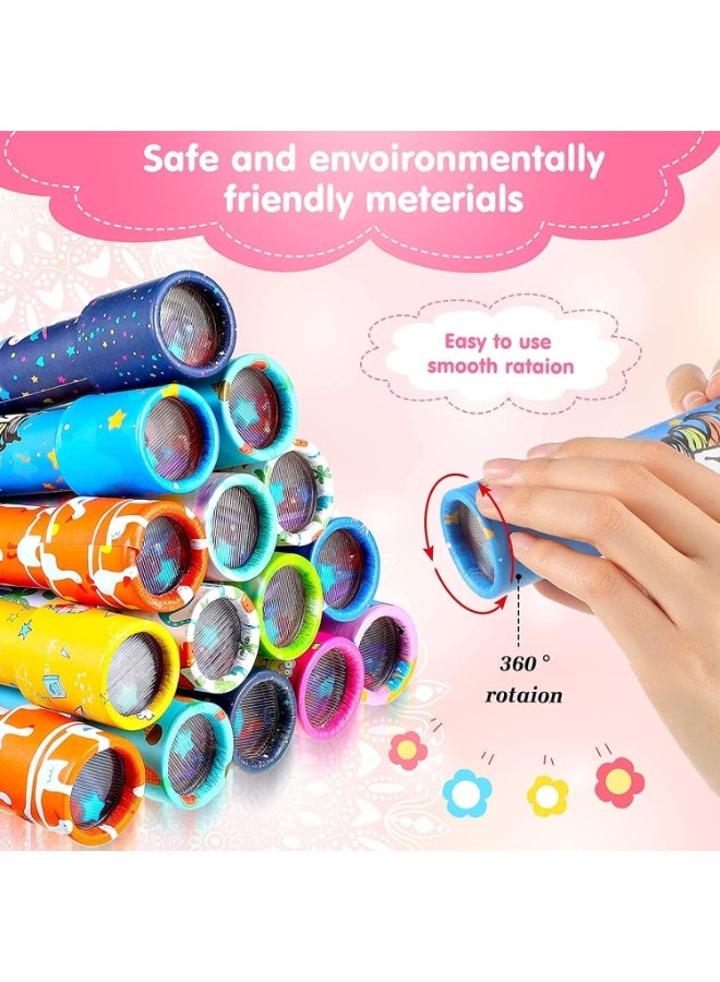 NYVIO 12PCS Kaleidoscope Toy Set, Random Colors | Educational Science Telescope for Kids | Party Favors, Birthday Return Gifts, Goodie Bag Fillers, Classroom Rewards for Boys & Girls - Image 3