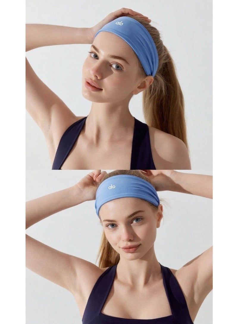 alo Alo Yoga Women's Wide Stretch Yoga Fitness Headband  - Image 1