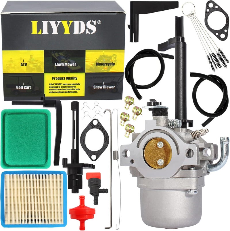 LIYYDS Carburetor + Air Filter Kit Compatible with 796329 8hp Nikki Carb - Image 1