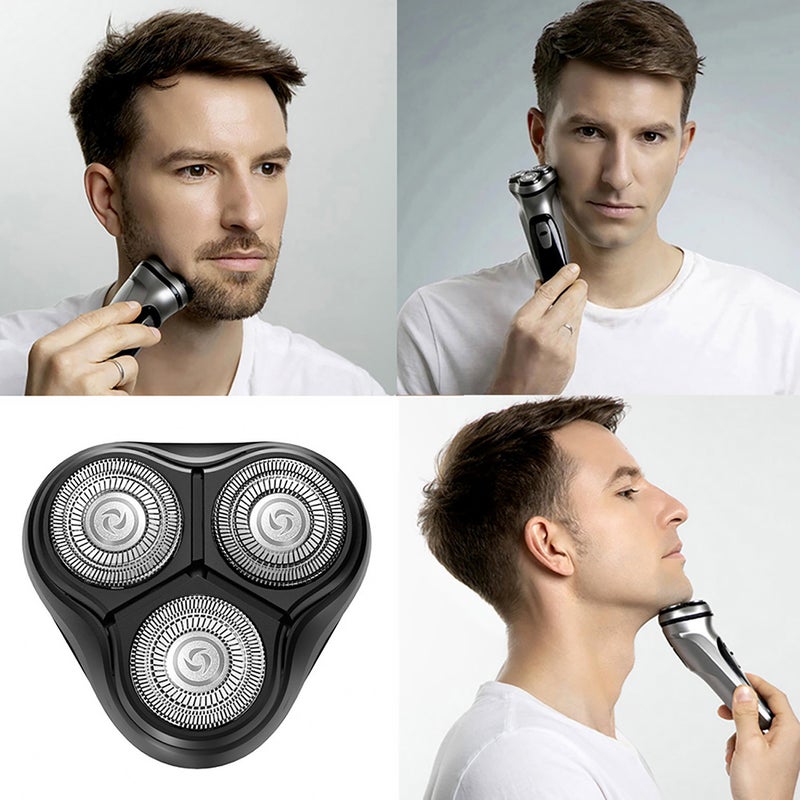 ENCHEN Blackstone3 Replacement Shaver Head Detachable Washable Electric Razer Head 3D Floating Head Accessory Only - Image 5