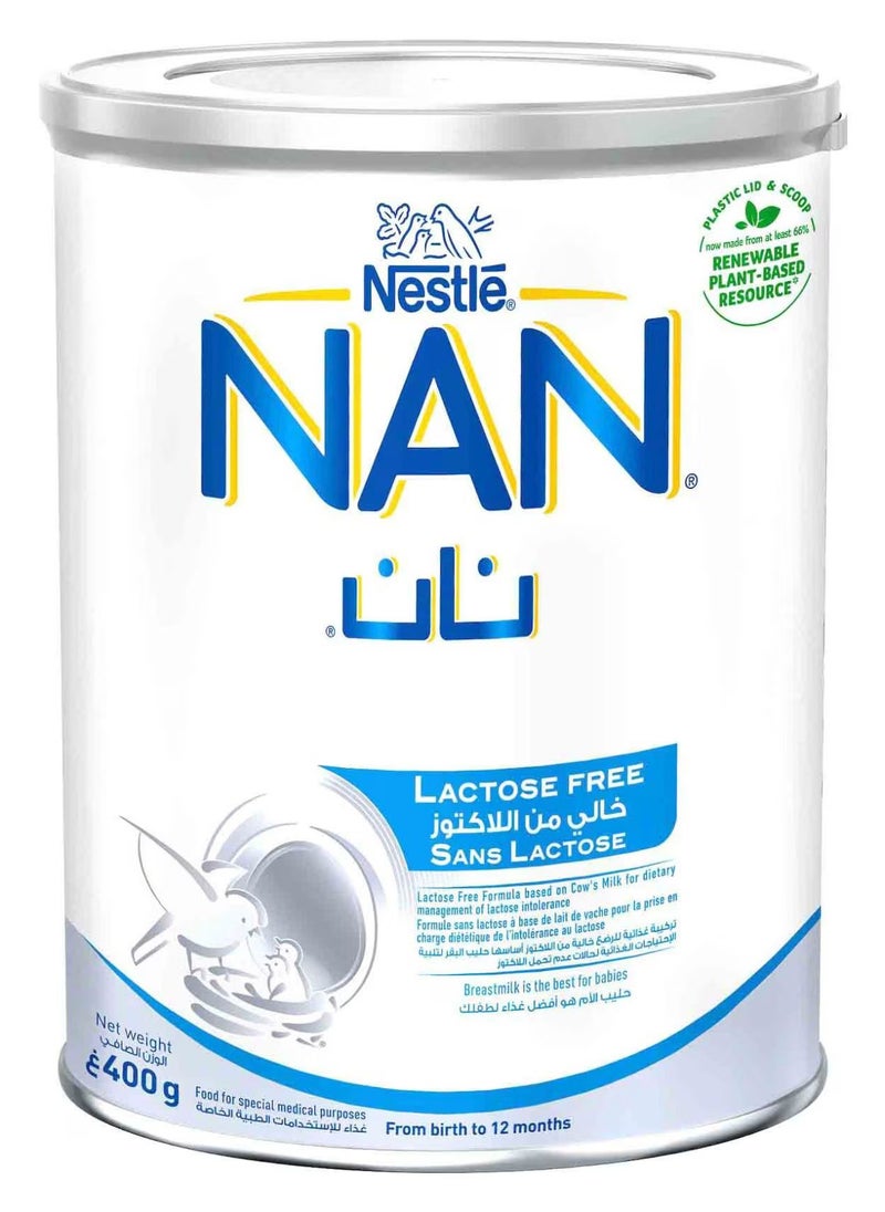 Nestle - Nestle Nan Lactose Free 400Gm - Image 1