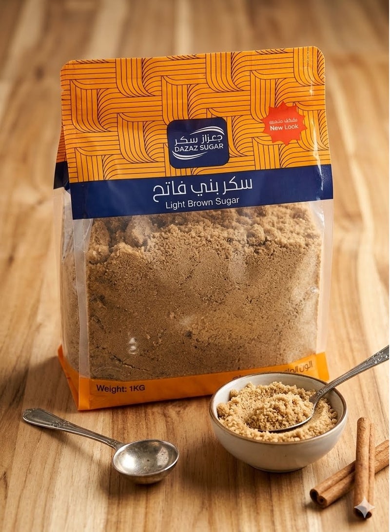 Light brown sugar 1 kg - Image 1