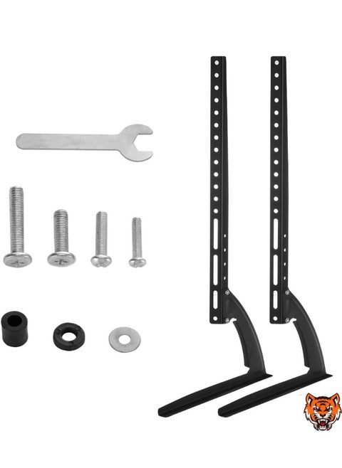 Universal Table TV Stand – Fits 37 to 75 Inch LED, LCD, Plasma Flat Screen TVs, Supports up to 45 kg, VESA Max. 600 x 400 mm