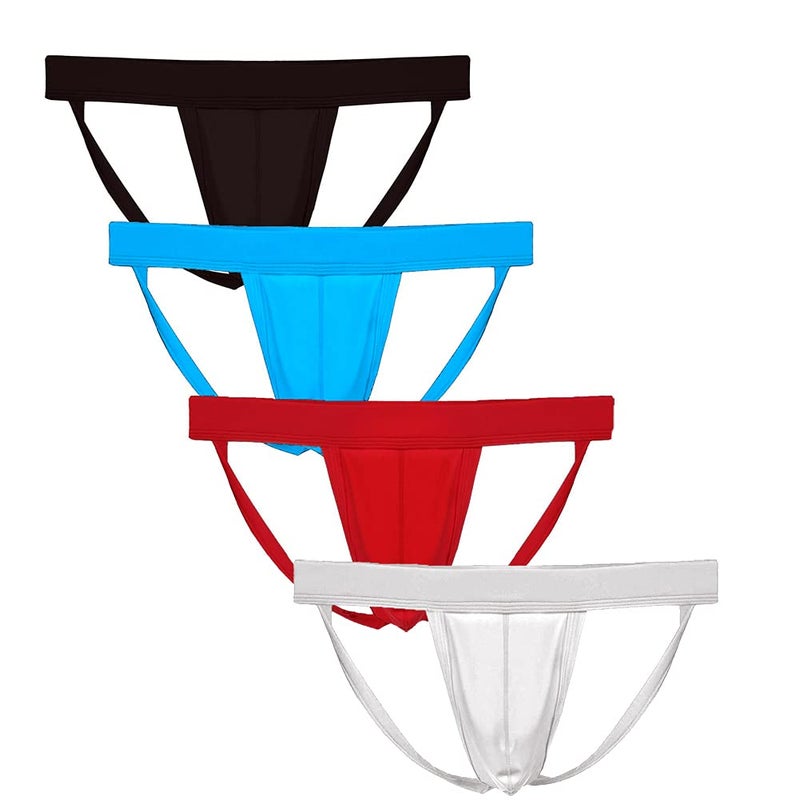 Summer Code Mens Athletic Supporter Performance JockStrap Elastic Waistband Underwear - Image 2
