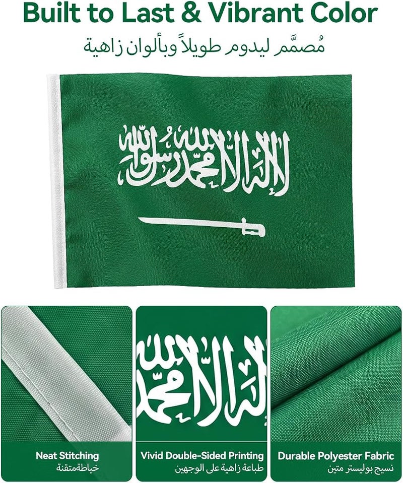 Proxima Direct Saudi Flags String Banner 8m/25PCS for Saudi National Day - Image 3