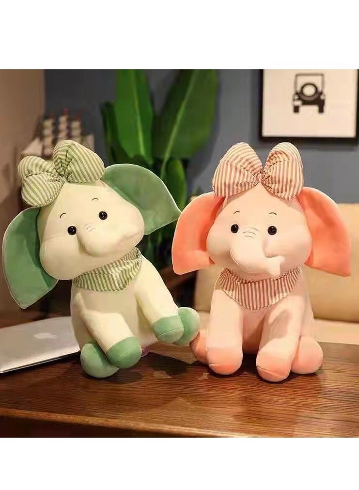 Doll scarf elephant figure 8-inch doll plush toy