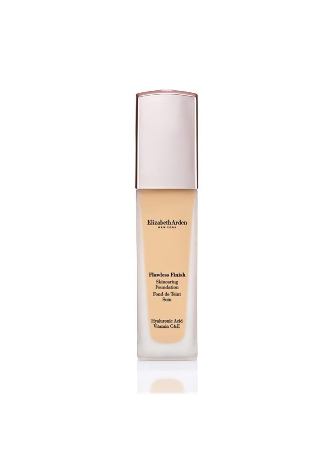 Elizabeth Arden Flawless Finish Skincaring Foundation with Hyaluronic Acid, Vitamin C & E, 230N (Light skin with neutral undertones), 1 fl. oz. - Image 1