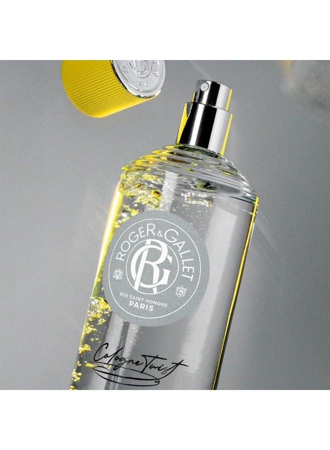 ROGER & GALLET Roger&Gallet Cologne Twist Eau de Cologne Masculine Signature 100ml - Image 2