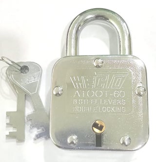 HECTO ATOOT Double Locking 8 LEVERS Steel Padlock 60MM - pzsku/ZEF2387625E136D8F8902Z/45/1748244389/c5242fc6-b68d-41db-89b5-272a0dc887bb