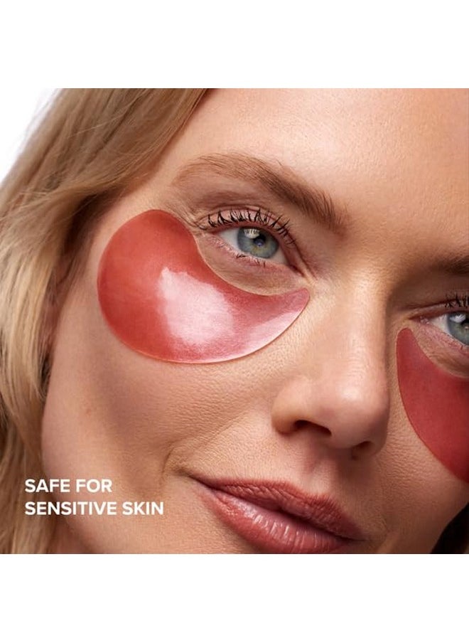 DRMTLGY DRMTLGY Brightening Eye Masks (30 Pairs) - Caffeine Eye Masks for Dark Circles and Puffiness with Hyaluronic Acid, Eye Patches for Puffy Eyes  - Image 5