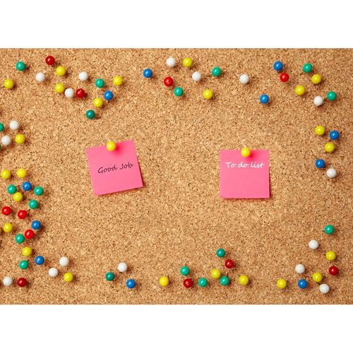 Modpion 1000 PCS Push Pins Map Tacks,Multi-Color 1/8" Round Head with Stainless Point,15 Assorted Colors for Bulletin Board, Cork Board, World Map Pin Board, Fabric Marking, Craft, Office - Image 5