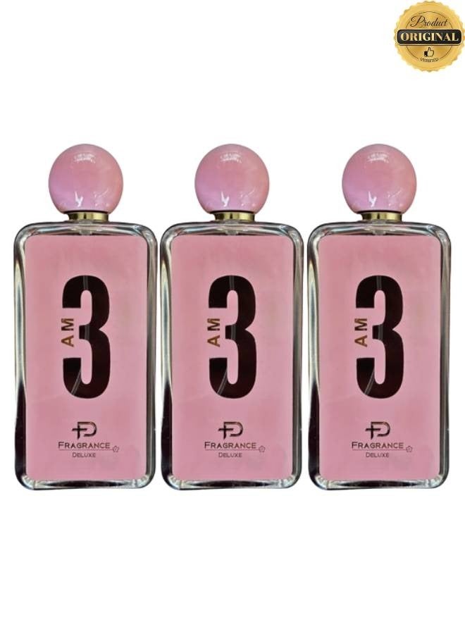 FD 3 Pieces 3Am Fd Deluxe Perfume 100ML - Image 1