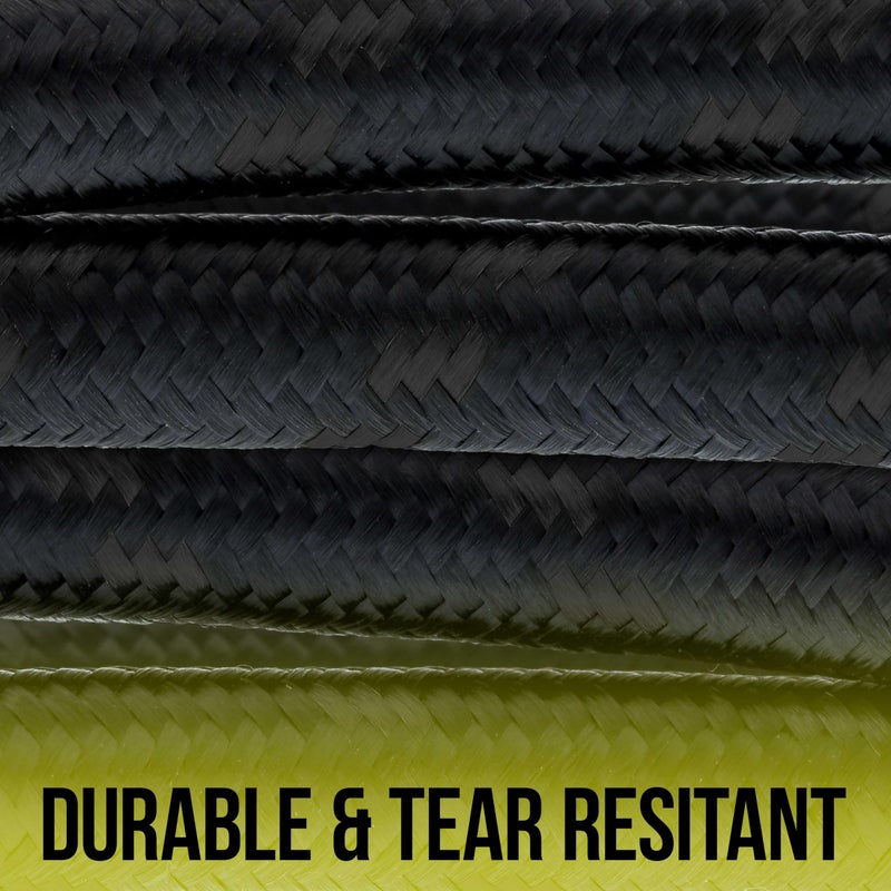 Master Airbrush Premium 6 Foot Nylon Braided Airbrush Hose with Standard 1/8" Size Fitting on One End and a 1/4" Size Fitting on The Other End (Hose Color May Vary) - Image 3