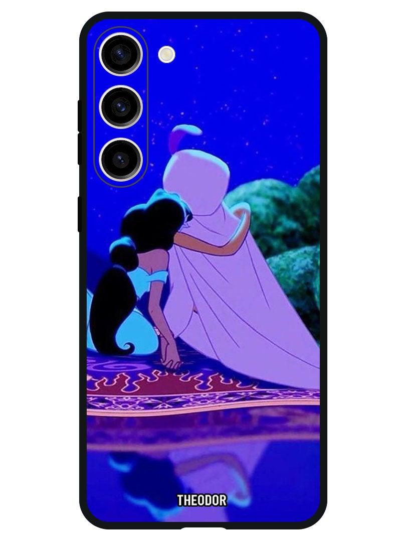 Theodor Protective Case Anti Scratch Shock Proof Bumper Cover For Samsung Galaxy S23 FE Animation Aladdin And Jasmine From Aladdin Advantures By Disney - Image 1