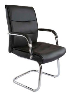Mahmayi Mahmayi Nova 2203 Visitors Chair Black PU  - Image 1
